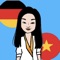 Unsere App ist für Vietnamesen erstellt, die gern Deutsch lernen wollen