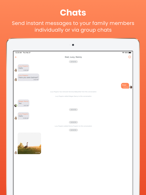 Poppinz: Family Calendar App iPad screenshot 6 - Productivity app