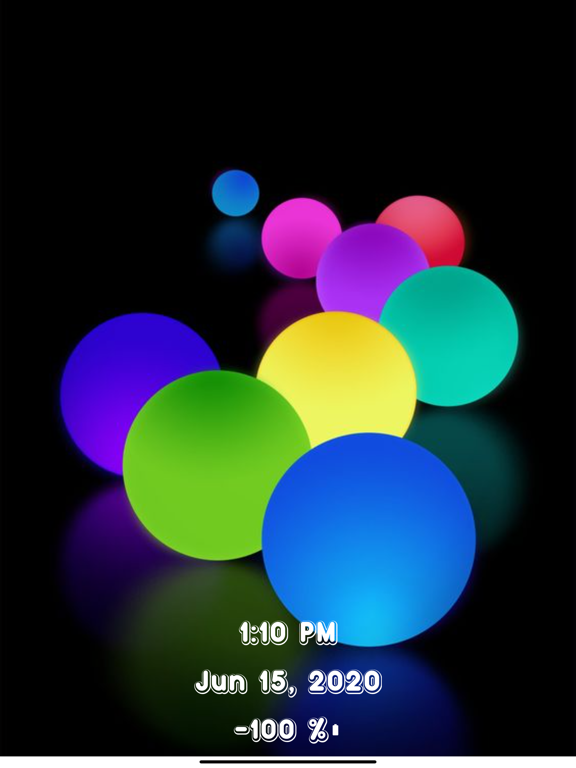 Big Live Clock-Wallpapers Time iPad screenshot