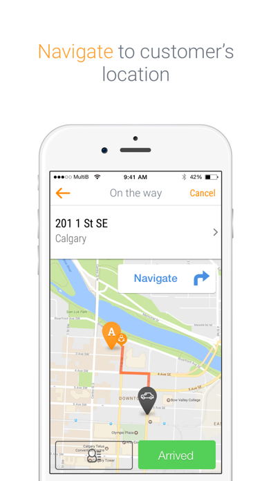 Pink Car Service Drivers Screenshot