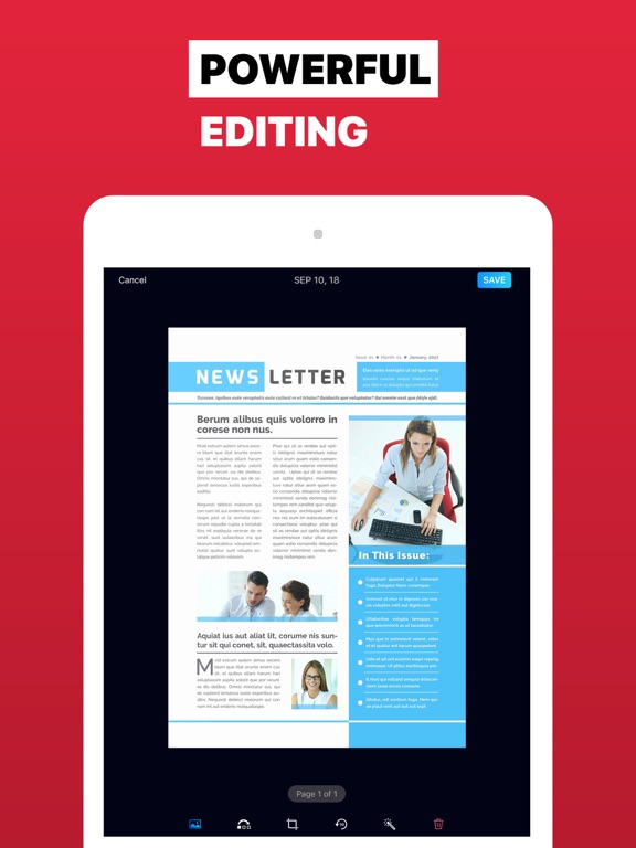 Screenshot #4 pour Scanner App -PDF Document Scan