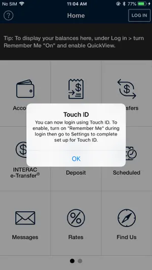 WFCU Banking screenshot 1