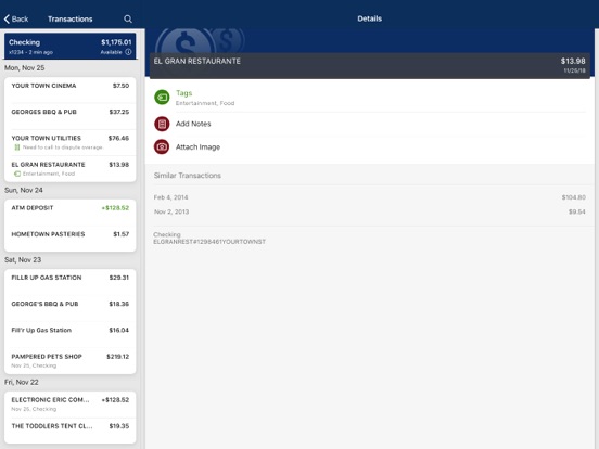 American Heritage Bank iPad screenshot 3 - Finance app