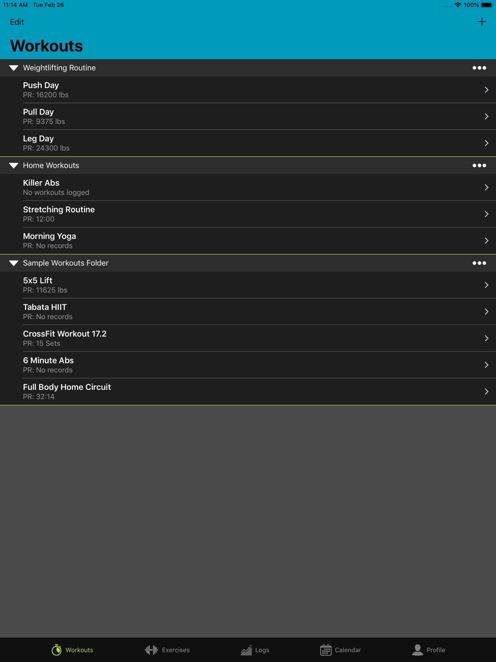 iPad screenshot