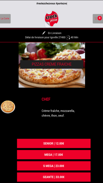 Crock Pizza Screenshot