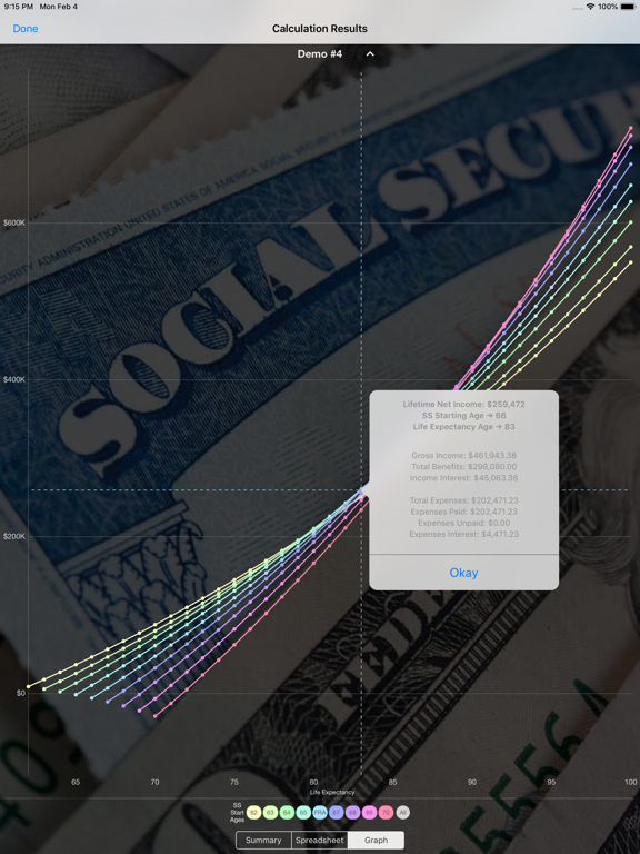 Screenshot #5 pour Social Security Calculator