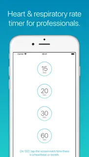 medtimer - heart & respiratory iphone screenshot 1