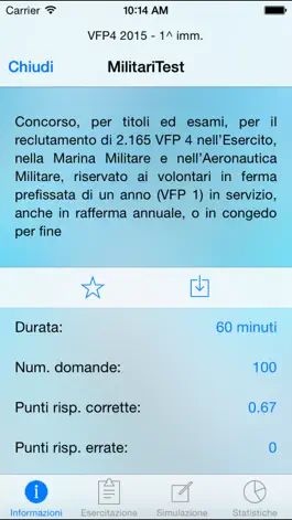 Game screenshot MilitariTest apk