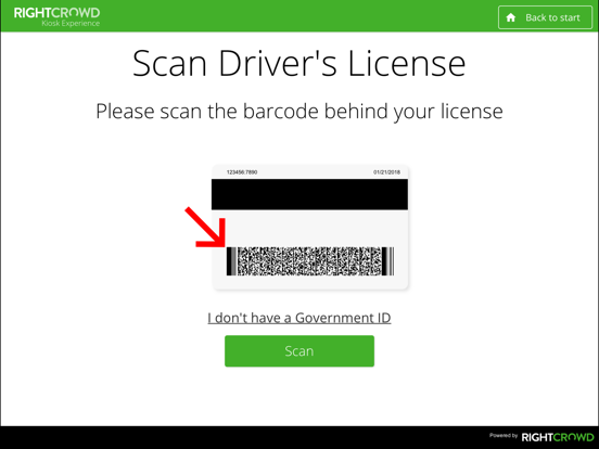 Screenshot #6 pour RightCrowd Kiosk