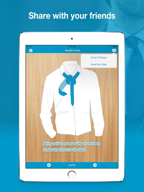 Pocket Tie Guide Pro iPad screenshot 4 - Business app