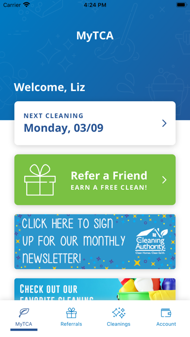 The Cleaning Authority Screenshot