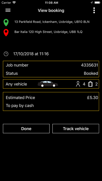 247 Cars - 24hr minicabs Screenshot