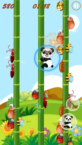 Game screenshot Panda Slide - Attack The Bug apk