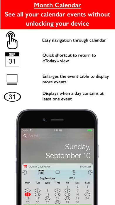 The Calendar Widget screenshot 2