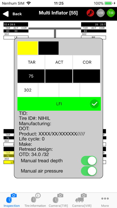 Fleet Terminal Inspection Screenshot