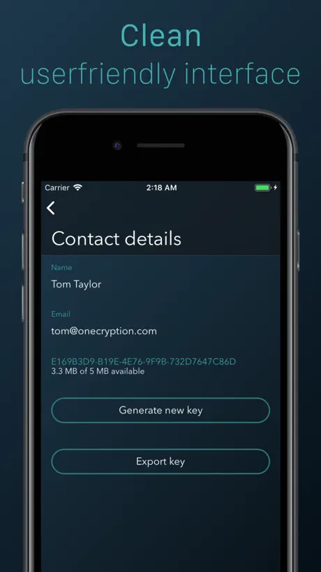 ONE - keep it private