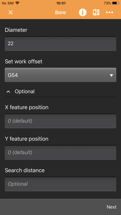 Renishaw GoProbe screenshot 2