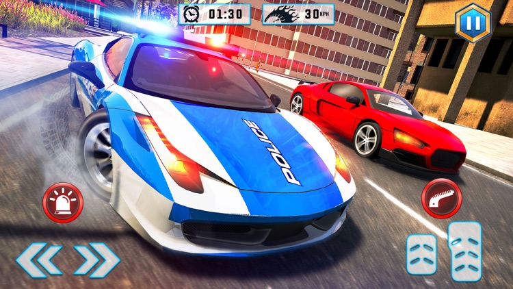 Police Car Chase Robot War screenshot-0