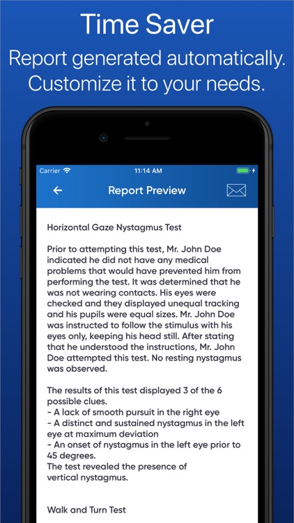 SFST Report - Police DUI App screenshot-5
