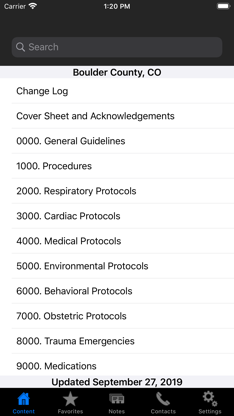 Paramedic Protocol Provider screenshot 1