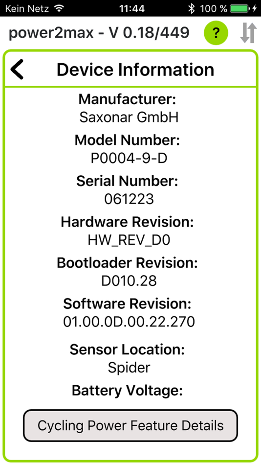 #4. power2max (iOS) 由: Saxonar GmbH Projektmanagement, Gerateentwicklung, Hard- und Software