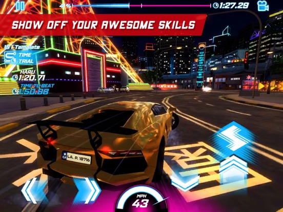 Tokyo Rush: Street Racing iPad app afbeelding 4