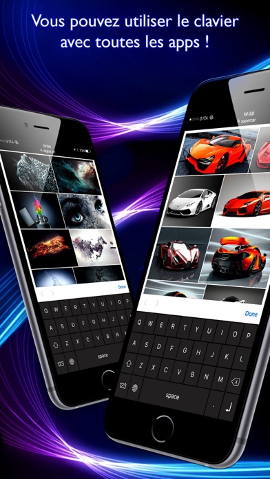 Screenshot #2 pour Dark Keyboard