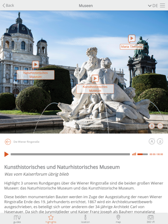 beyondarts Art & Culture Guide iPad screenshot 3 - Travel app