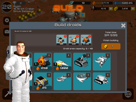 Mars Race iPad screenshot