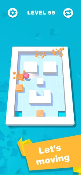 Game screenshot Rolling Fill: Push Cubes Hole apk