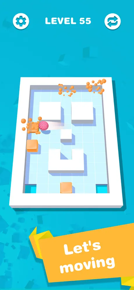 Rolling Fill: Push Cubes Hole