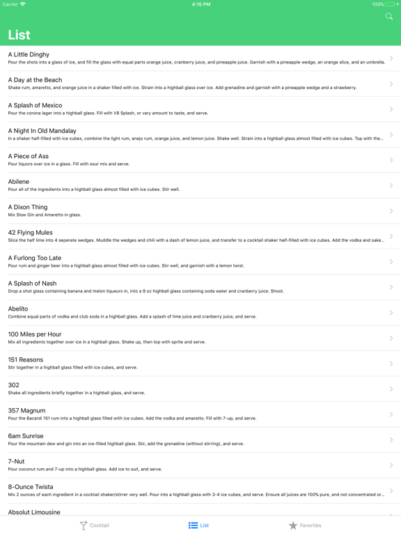 Screenshot #2 for Cocktail