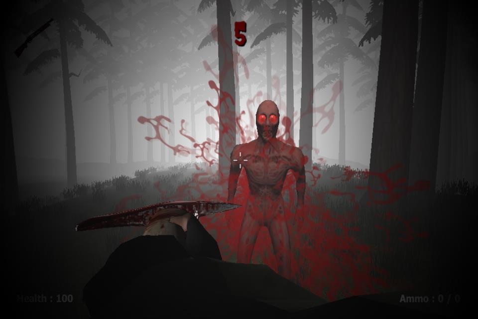 Scary horror apocalypse masacre : Undead zombie hunter survival mission in dark nightmare forest of terror screenshot 2