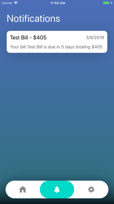 My Bill Calendar screenshot 4