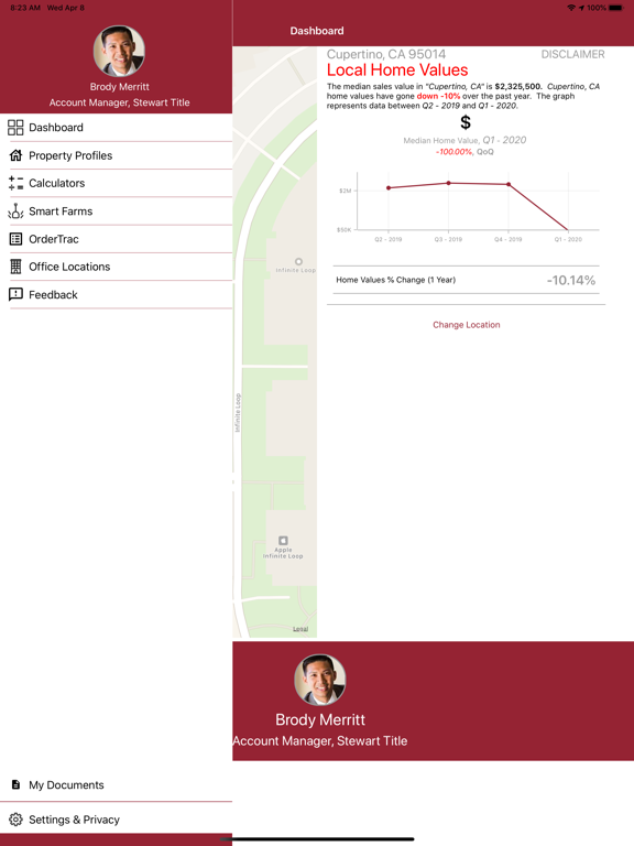 Stewart Now Premium iPad screenshot 2 - Business app