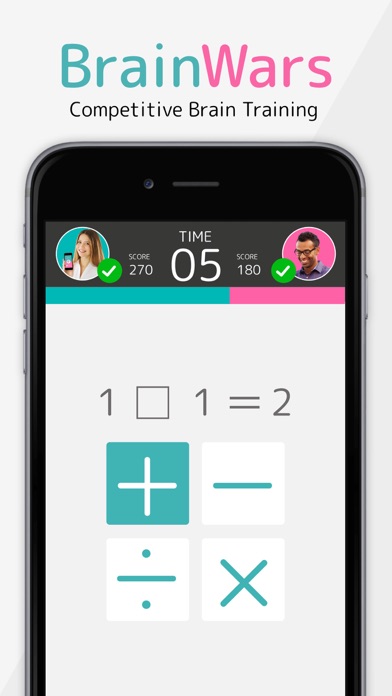 Screenshot 1 of Brain Wars App