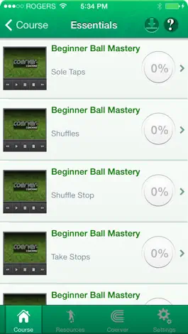 Game screenshot Coerver Soccer Skills at Home apk