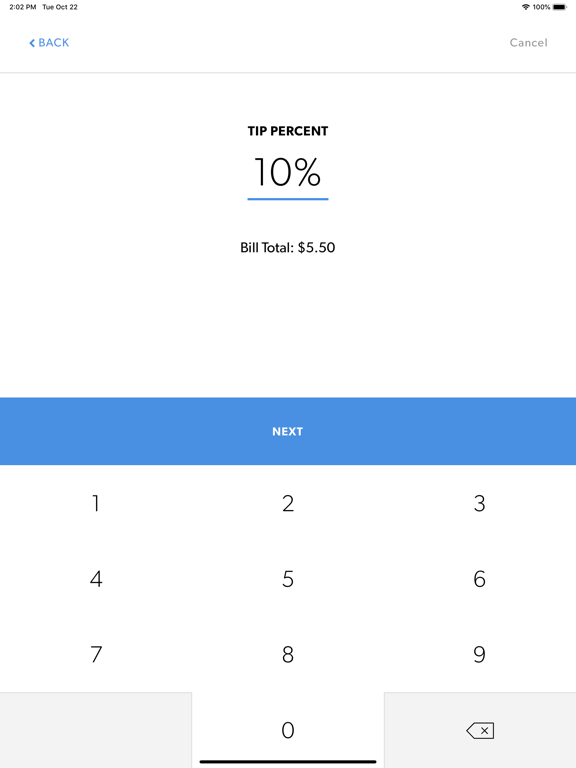 NetCents Merchant Gateway iPad screenshot