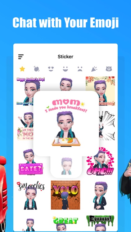 Avatar Maker-Facemoji Sticker screenshot-5