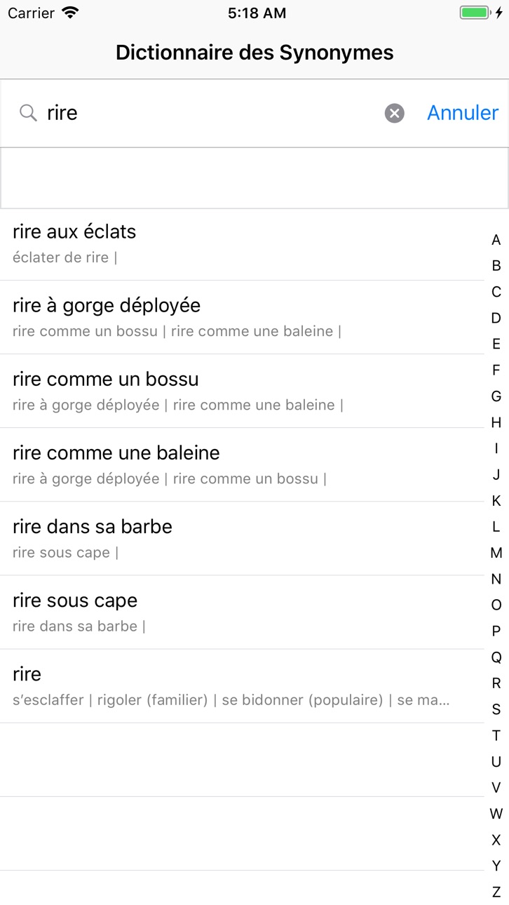iPhone screenshot
