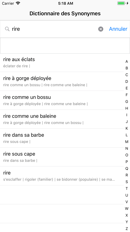 #4. Dictionnaire des Synonymes (iOS) 由: FB PUBLISHING LLC