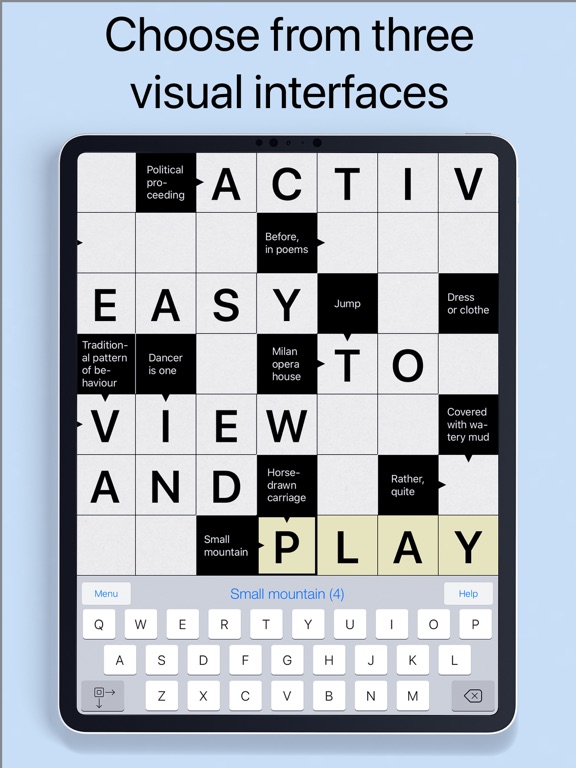Screenshot #5 pour Crossword. A smart puzzle game