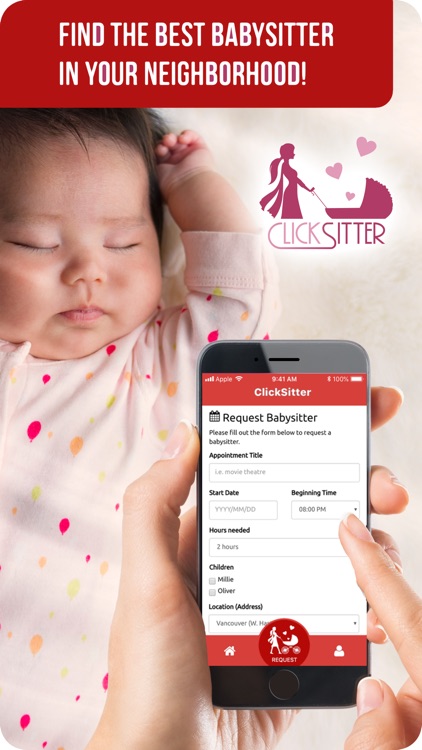 ClickSitter: Find Babysitters