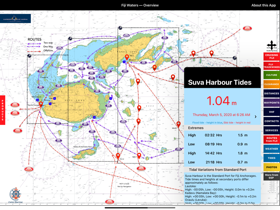 #2. Sail Fiji Cruising Guide (iOS) 由: Sail South Pacific Ltd.