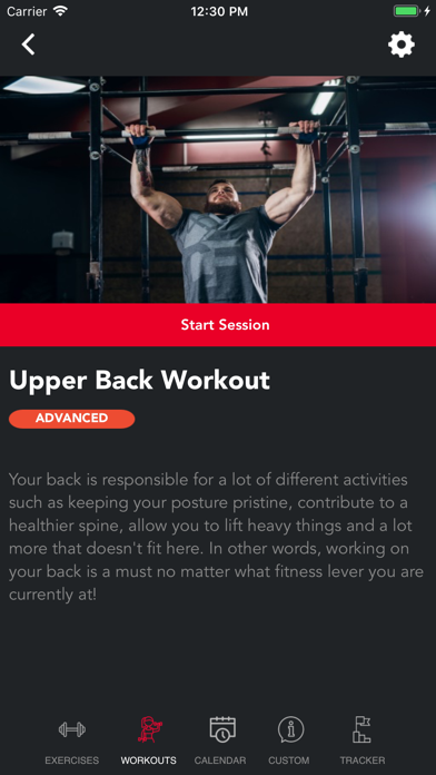 Weight-Lifting Workout Planner screenshot 3