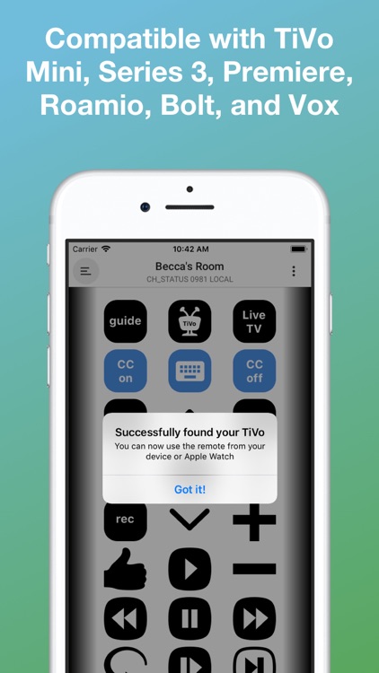 TVO - Remote for TiVo