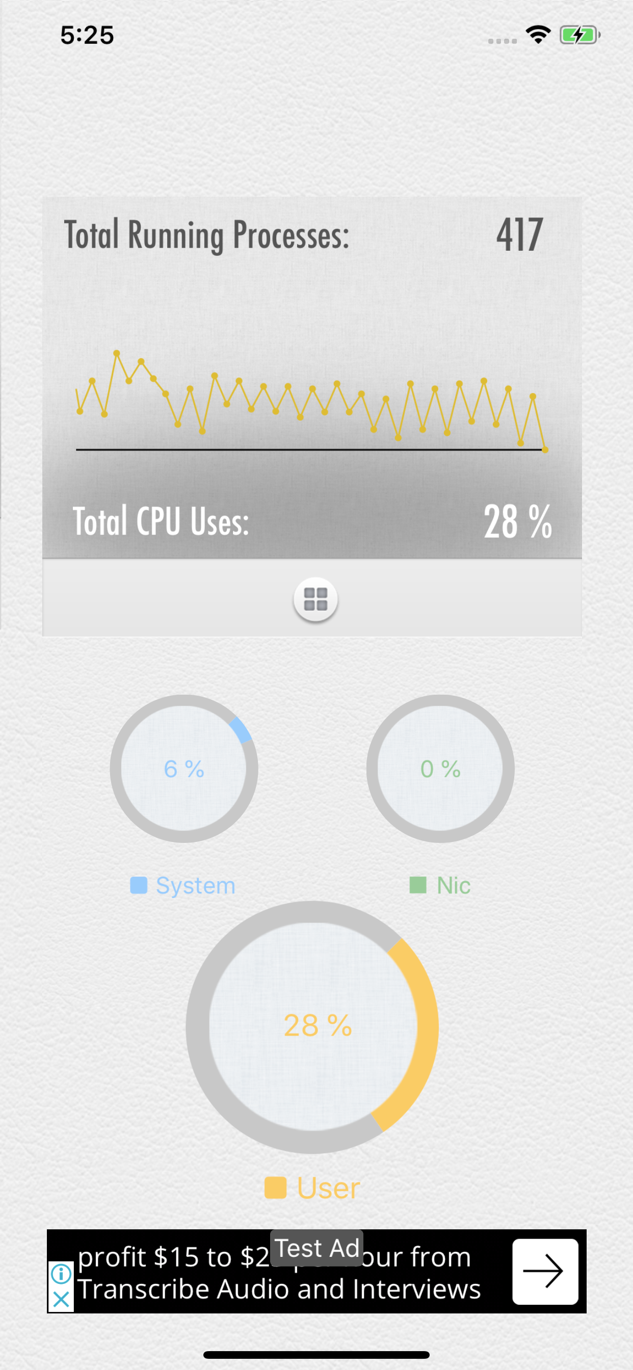 SYSTEM UTIL Dashboard Light screenshot 4