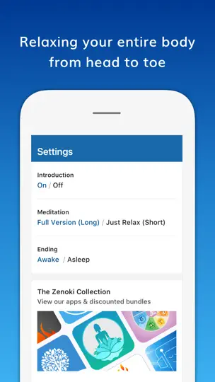Screenshot von Complete Relaxation: Lite auf dem iPhone 2