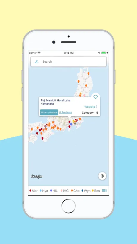 常客地图