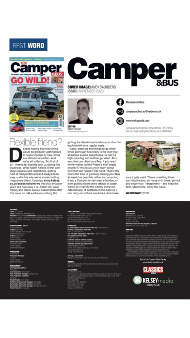 VW Camper Screenshot